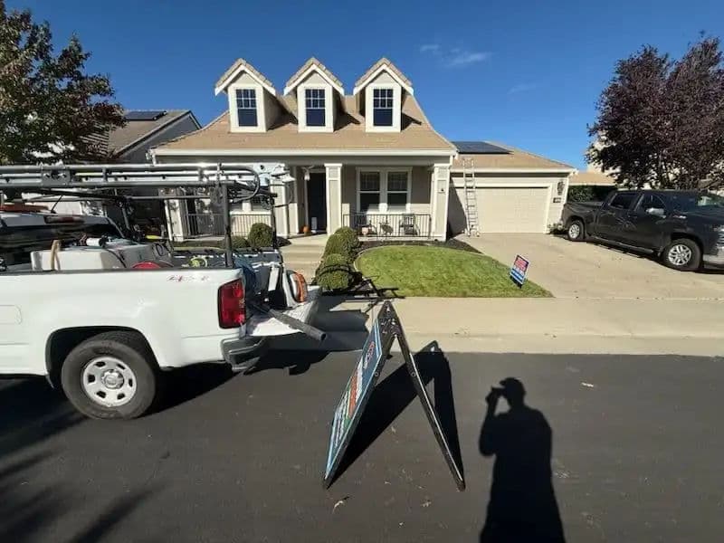 Roof and Exterior Home Cleaning in West Roseville CA