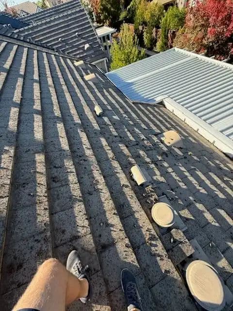 Roof and Exterior Home Cleaning in West Roseville CA