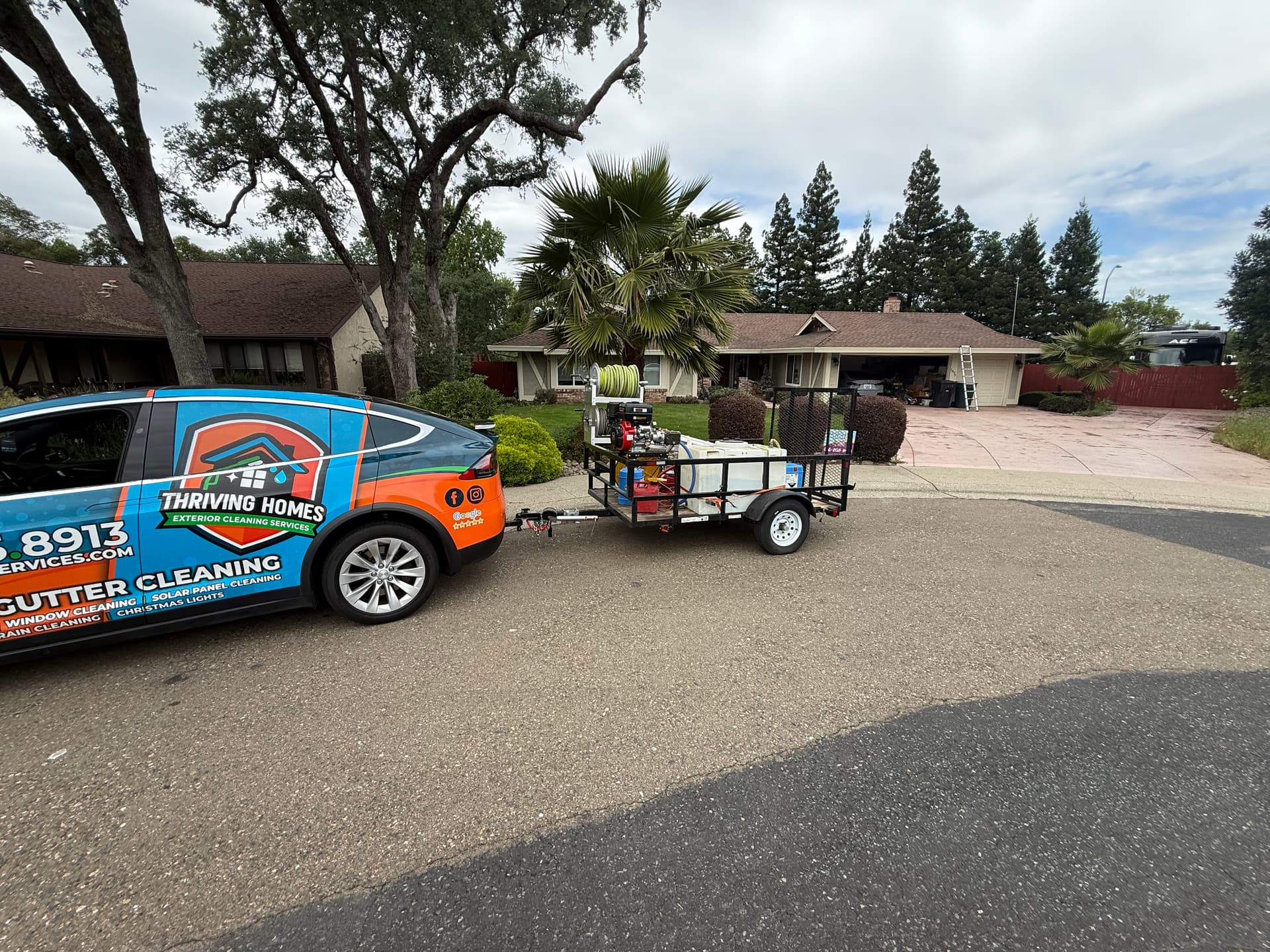 Gallery photos for Moss Removal Roof Cleaning and Gutter Cleaning in Roseville CA: Image #1