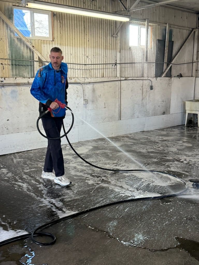 Deep Clean in Action at Folsom Shop